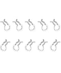 Stainless Steel Bicycle Brake Caliper Spring Clamps Pin Kit For XTR Slx And Mega Pad Fits Most Bikes With Easy Install Durable Multi Colors, 10 pieces