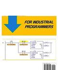 Practical Ladder Logic PLC Programming Guide For Beginners cover showing diagrams for industrial programmers.