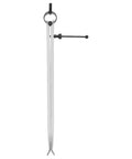 HARFINGTON steel spring-joint caliper, 12in/300mm, adjustable with solid nut for wood turning lathe work