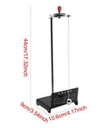 Pendulum Ball Physics Kit for DIY Experiments and Home School Fun, metal frame, 106x90x440 mm, compact science tool