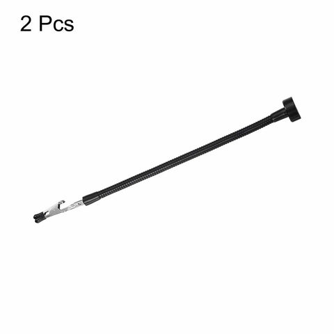 Flexible gooseneck arm from Two Pack Soldering Helping Hands Third Hand Clamp Stand With Flexible Gooseneck Arms And Rotatable Alligator Clips