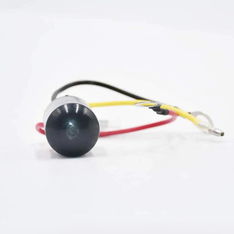 Electrical Time Delay Module For John Deere 345 GX345 425 445 Mowers Replaces AM128906 No Spark Issue Fix And Stalled Engine Recovery Easy Install Timed Spark Control - close-up view with wires