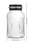 Automatic Coin Counting Money Bank With LCD Display, 2L Large Capacity Saving Jar, Transparent ABS Plastic Coin Jar dimensions