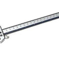 iGAGING 0-12" / 0-300mm Electronic Digital Caliper Full Color LCD Display with Real Time Dial Movement, IP67 Protective Rating (100-670-12) on white background.