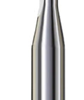 PCD Diamond Milling Cutter Set 4mm 6mm 8mm 10mm 12mm Straight Bit for Graphite Silicon Carbide and Aluminum close up view of edge