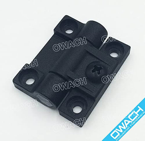 Two Pack Adjustable Torque Hinge With 0-0.8 Nm Symmetric Torque For Electronics Boxes And Pochade Boxes Durable Acetal Hinge Body