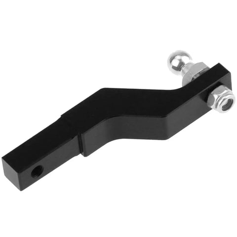 Aluminum Trailer Tow Drop Hitch Receiver For 1 By 10 RC Crawlers CNC Precision Alloy Build Easy Install Multi Height And Length Adjustments