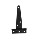 Heavy Duty T Shaped Door Hinges Set Black Steel 3 Inch 4 Inch 6 Inch Hinge Kit Cold Rolled Construction for Doors