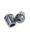 Versatile 6-Piece ER40 Chuck Collet Set Spanning 27mm To 32mm For Precision Machining Jobs Featuring High Grade Steel Build And Tight Tolerances, showing two ER40 collets.