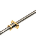 365mm T8 TR8x8 Z Axis Lead Screw With Anti Backlash Spring Loaded Brass Nut Upgrade Kit, 8mm Lead For Ender 3 V2 Neo Pro