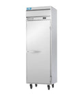 Heavy Duty Commercial Reach In Convertible Refrigerator Freezer Cross Temp Tech Flips Cold To Frozen Quick One Solid Door 23 Point 1 Cubic Feet Right Hinge