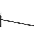 Legit Badass Heavy Duty 10 Inch Slatwall Panel Hooks Black 96 Pack Killer Retail Display Gear With Scratch Resistant Powder Coat mounted on slatwall.