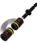 CRHEX Cleanable Reversible Magnetic Hex Driver Kit With Four Nut Drivers And Pro Grade Mixed Shank Lengths 6In 4In FiveEighthIn And 2In Built For Quick Easy Nut Driving MSHXLCM1 MSHMLCM2 MSHLC1 MSHC showing rotating hex driver heads