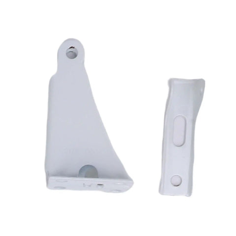 Components of Heavy Duty Pneumatic Door Closer With Soft Close Cushioned Speed And 90 Degree Hold For Wood Or Metal Swing Doors