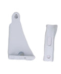 Metal Pneumatic Door Closer With Adjustable Cushion Speed And Quiet Close For Screen Doors, 13 Inch Steel Bracket Detail