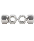 Nylon Insert Hex Lock Nuts Size 10 32 304 Stainless Steel Self Locking Fasteners Pack Of 50