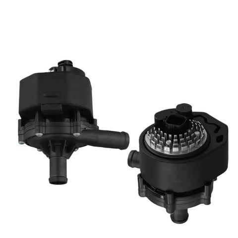 Keep Your Ride Cool And Humming Right Along With This Fresh Replacement Cooling Water Pump For Nissan Leaf 2013 To 2017 And Q50 2014 To 2018 Fits Part Numbers 21581 3nf0a Plus 215813nf0a Exactly, showing a black plastic cooling water pump.