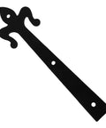 Decorative black gate hinge for 8 Inch Heavy Duty Gate Hinges For Outdoor Doors And Sheds Weld On Small Steel Hinges with embossed design