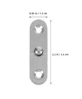 Six Piece Stainless Steel Concealed Pivot Door Hinges With 360 Degree Rotatable And Flexible Folding Design for space saving