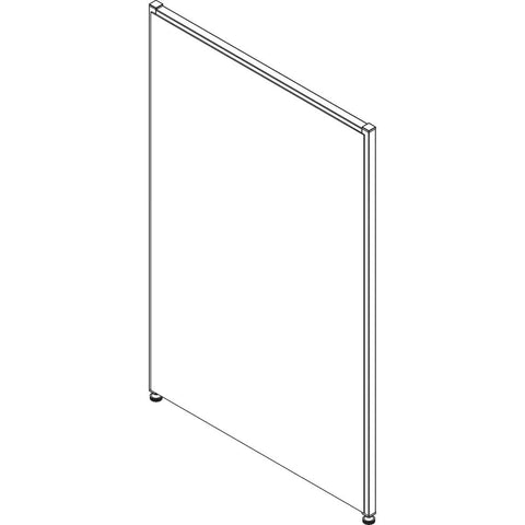 Gray Fabric Room Divider And Privacy Screen On A Powder Coated Steel Frame. This Slick Modular Partition Knocks Out Echo And Keeps Workspaces Quiet. Adjustable Glides Enable Quick No Hassle Leveling For Super Easy Setup Anytime.