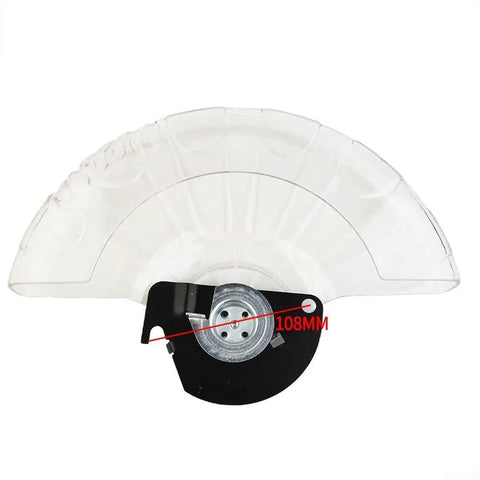 Clear Miter Saw Blade Guard Replacement for LS1040, 28cm see-through plastic metal safety shield with measurement detail