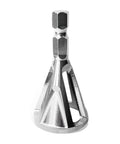 Deburring external chamfer tool for drill bits; stainless steel conical cutter
