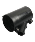Slick And Durable Tidevib Marine Cable Conduit Split Sleeve Kit Features Flange Connector For Easy Install On Yacht Outboard Engine Wires To Protect Hoses From Damage Without Messy Wire Disconnects. black split marine cable conduit sleeve with flange connector