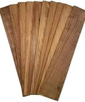 Boss Walnut Thin Sawn Lumber Board Blank One Eighth Inch Thick By Three Inch Wide By Eighteen Inch Long, Prime Black Walnut Boards