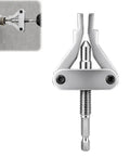 Grab This Heavy Duty Broken Pipe Extractor Set To Fix Rusty Stripped Boltss And Damaged Threads On Half Inch Or Full Inch Pipes With Ease Using A Hex Shank Drill for pipe repair, alloy steel, 1/2-1 in