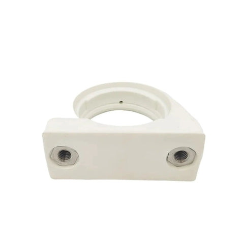 Factory Direct Plastic Nylon Waterproof Bearing Pedestal PA203 PA204 PA205 Heavy Duty Mount For Machinery Easy Install Durable Support Stand Industrial Equipment Accessory white nylon bearing pedestal with threaded holes