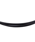 Close-up view of 14Ft Control Cable CC18914 Compatible With Mercury Outboard Engines, showing black marine-grade cable.