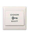 Push-to-exit button part of One Door Proximity RFID Access Control System With 600 Lb Magnetic Lock 110V Power USB Enroll Reader