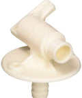 Plug-and-Play Drain Valve For Auto Maintenance And Fluid Changes, 18959CW Polypropylene Construction, front view
