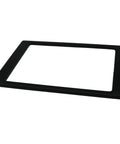 7Mm To 9.5Mm SSD Spacer Adapter For Laptops Converts 7Mm Drives To 9.5Mm Fit, Easy Install, Black, Ideal For MacBooks And Other Notebooks Upgrade Kit For All Laptops And Ultrabooks. Black plastic SSD spacer adapter shown angled