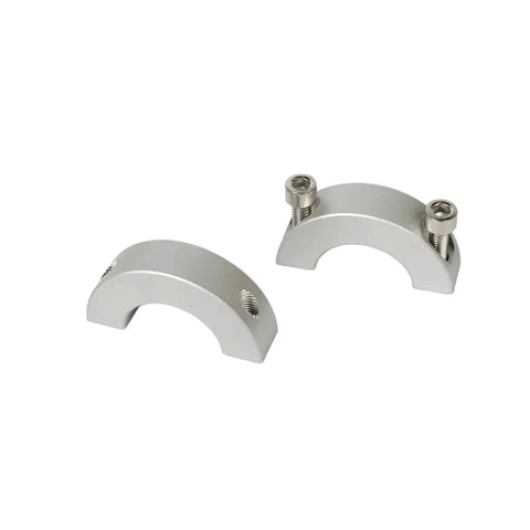Solid Aluminum Alloy Fixed Shaft Collar Single Split Clamp For 13mm Shafts With Anodized Coating Secures Looser Fits Well On Soft Rods Best Bet For Low Axial Load In Workshops Get The Job Done, two-piece aluminum clamp
