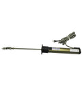 Flange Type Linear Potentiometer Position Sensor 25-300mm Displacement Transducer with 150mm Stroke viewed from side