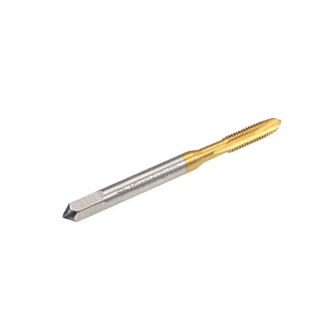 Heavy Hitters M3.5 X 0.6 Spiral Point Plug Tap For Quick Thread Repair, Premium Titanium Coated High Speed Steel Cutter, Pack Of Two
