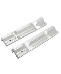 4 Inch Or 6 Inch CNC Milling Steel Vise Hard Jaw Fixture Built Tough With V Type Jaw Aluminum Alloy Milling Kit, 2 Piece Set
