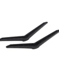 All In One TV Stand Base Kit With No Drill Mounting Bracket Replacement Legs For Television ABS Support Black Finish