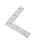 Flat L Bracket 80mm By 80mm Right Angle Mounts Premium Stainless Steel Pack Of 15 Heavy Duty Furniture Brackets With 4mm Holes And 1 5mm Thick