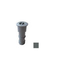 Beefy Heavy Duty Umbrella Stand With Sleeve And Center Cap, 7-1/2 Inch Diameter, Dark Gray, shown against white background.