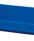 Heavy Duty Plastic Storage Bins Hanging Stacking Containers 9 Inch 33 Inch 5 Inch Blue Pack Of Four Built Tough Rustproof Water Resistant