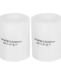 20 Inch Polyurethane Tire Liners Puncture Proof Belt For MTB And Road Bikes White 2 Pack Lightweight Durable Tire Protection