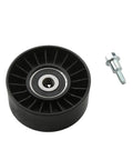 Premium ZJuzzgSSY Drive Belt Idler Pulley To Fit Nexus 250 And 300 Scooters Plus Runner Models Vxr, durable black rubber design.
