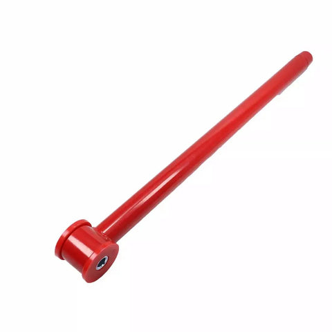 Adjustable Rear Panhard Track Bar With Polyurethane Bushings For 2000-2009 Chevy Suburban Tahoe Yukon Avalanche Escalade And H2 red steel bar