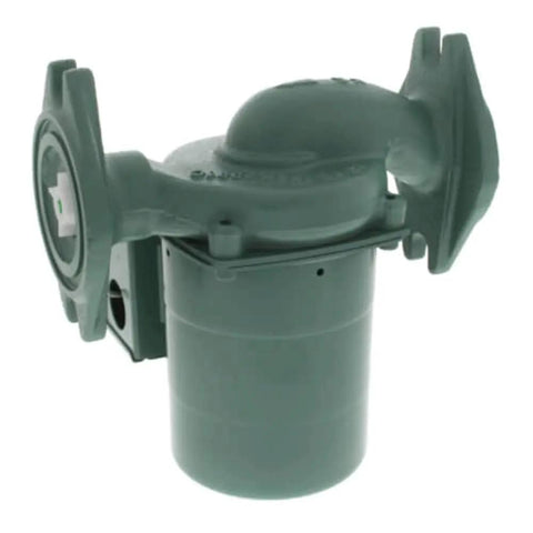 3 Speed Cast Iron Circulator Pump 1 20 HP 115 Volt IFC Integrated Flow Control new green finish side view on a white background.