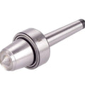 1MT Live Tailstock Center With Cup And Point For Woodworking Lathes Pro Grade Rock Solid Smooth Running Ball Bearing Tailstock Arbor Made From Heat Treated Steel