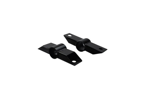 Heavy Duty Competition Front Bushing Kit For 2005 To 2014 Ford Mustang shows two black metal bushings, designed for durable suspension upgrades.