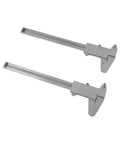Carbon Steel Digital Caliper 0-150mm Oil Gauge showing polished finish and dual reading scales for precise measurements.