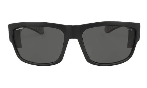 Polarized Safety Sunglasses For Men With Matte Black Frame Smoke Lens Z87 Compliant Pro Grade UV Protection Non Slip Foam Lining